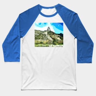 la gomera road rock islas canarias Baseball T-Shirt